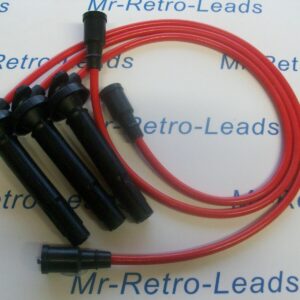 Red 8.5mm Performance Ignition Leads Galant Vr-4 2.5i 24v Q/cam Quality Ht Leads