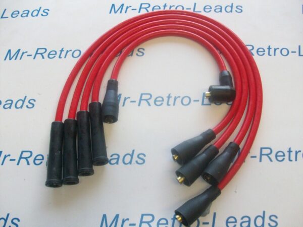 Red 8.5mm Performance Ignition Leads For The Fiesta Mk1 950 1.1 Quality Leads