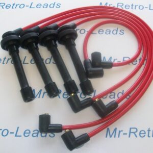 Red 8.5mm Performance Ignition Leads For The Primera Gt Gti Sunny Gtir Pulsar