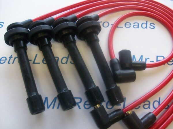 Red 8.5mm Performance Ignition Leads For The Primera Gt Gti Sunny Gtir Pulsar