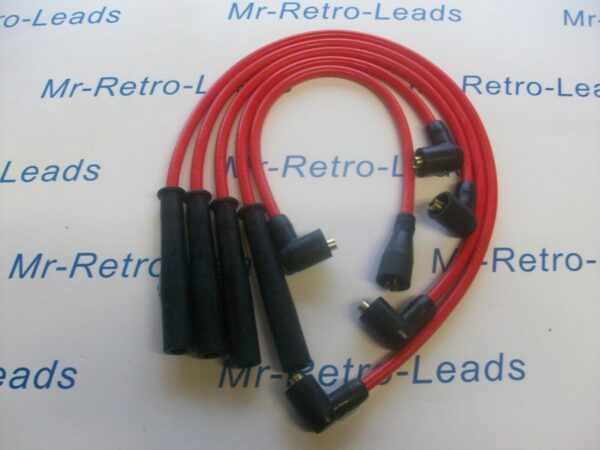 Red 8.5mm Performance Ignition Leads Micra Mk1 Engine Code Ma12 Am10 Racing Lead