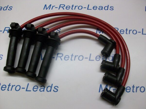Red 8.5mm Performance Ignition Leads For The Fiesta St150 Mk6 Vi Racing Lead