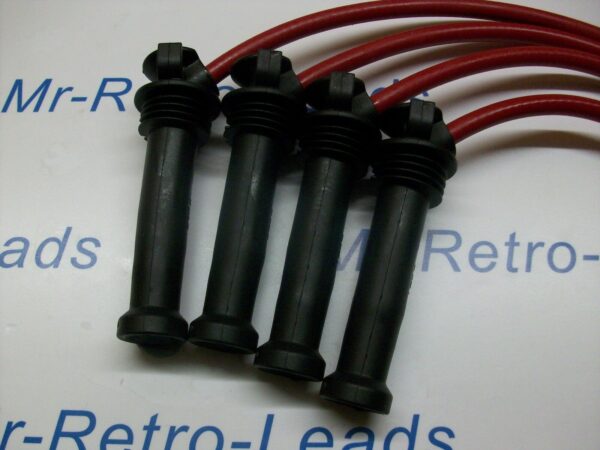 Red 8.5mm Performance Ignition Leads For The Fiesta St150 Mk6 Vi Racing Lead