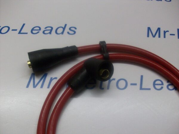 Red 8mm Extra Long Ignition Coil Lead All Cars 50s / 70s  And More 1 Meter Long