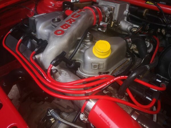 Red 8mm Performance Ignition Leads Escort Mk5 Fiesta Mk3 Rs Turbo Xr2i I.6i Efi