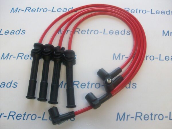 Red 8mm Performance Ignition Leads For The Clio Mk11 2.0 16v Sport Fiat Punto