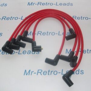 Red 8mm Performance Ignition Leads Volvo 480 460 440 2.0 1.7 Turbo B18ft