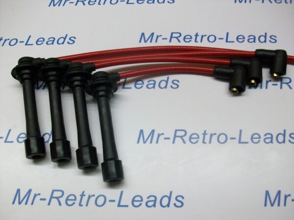Red 8mm Performance Ignition Leads For The Mx5 Mk1 Mk2 1.6 1.8  Eunos Quality Ht