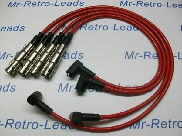 Red 8mm Performance Ignition Leads Leads Golf Polo Lupo 1.0 1.4 8v Quality Leads