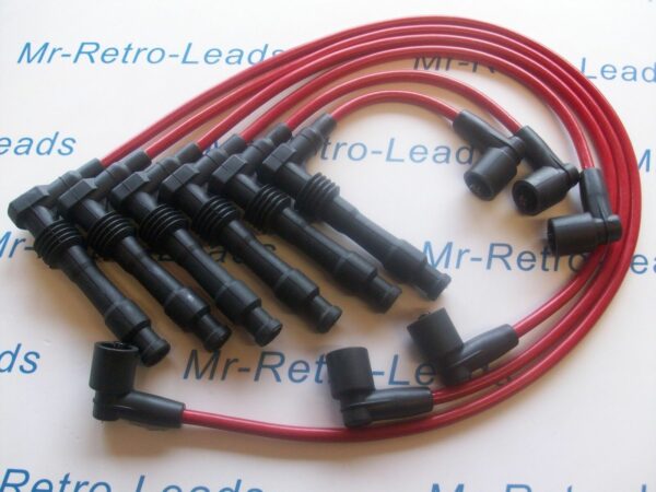 Red 8mm Performance Ignition Leads Carlton 3.6 24v Gsi Model Only Quality Leads