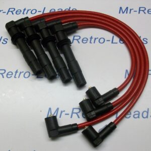 Red 8mm Performance Ignition Leads For Polo 1.6 Gti 1.4 16v Quality Ht Leads