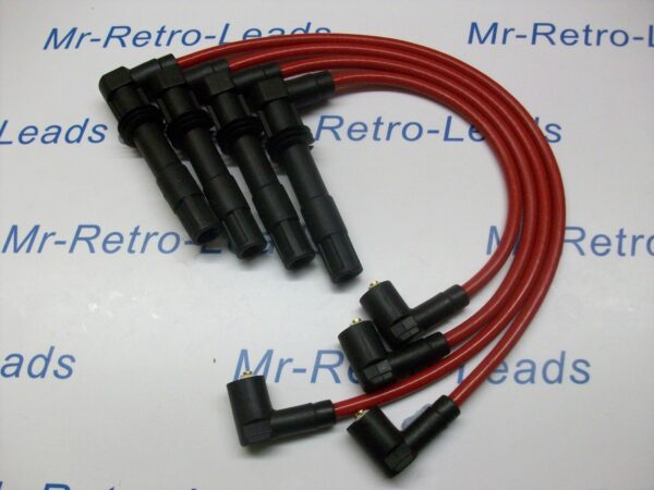 Red 8mm Performance Ignition Leads For Polo 1.6 Gti 1.4 16v Quality Ht Leads