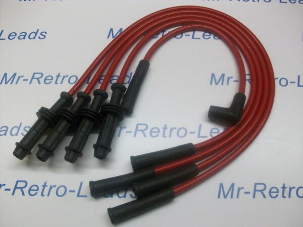 Red 8mm Performance Ignition Leads For Ax C15 Zx 106 205 Quality Ht Leads