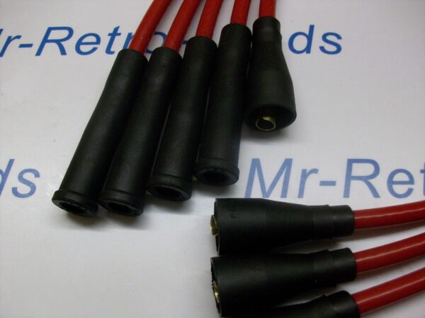 Red 8mm Performance Ignition Leads For The Escort Mk2 Mk3 Fiesta Mk1 Mk2 Ht Lead