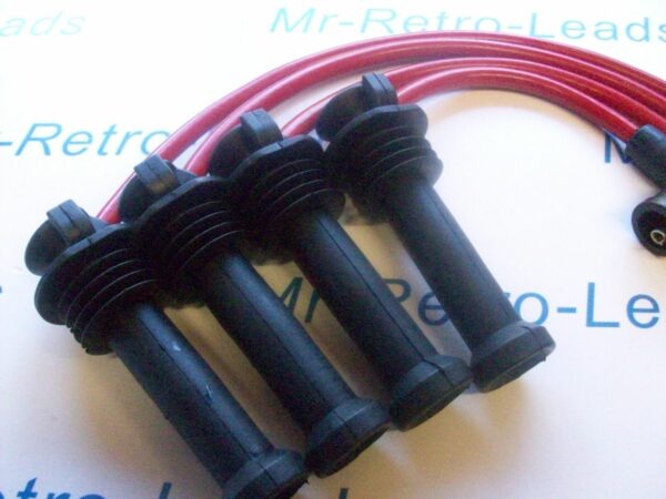 Red 8mm Performance Ignition Leads Zetec S Focus Fusion Puma Quality Ht Leads