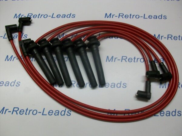Red 8mm Performance Ignition Leads For The Mondeo St220 Mkiii 3.0i V6 24v Ht