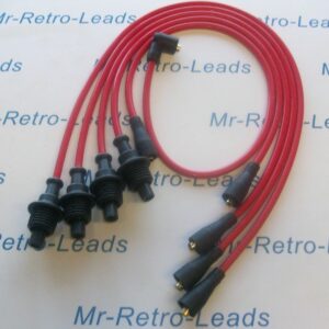 Red 8mm Performance Ignition Leads For Gti Mk1 Din Fitment Quality Ht Leads