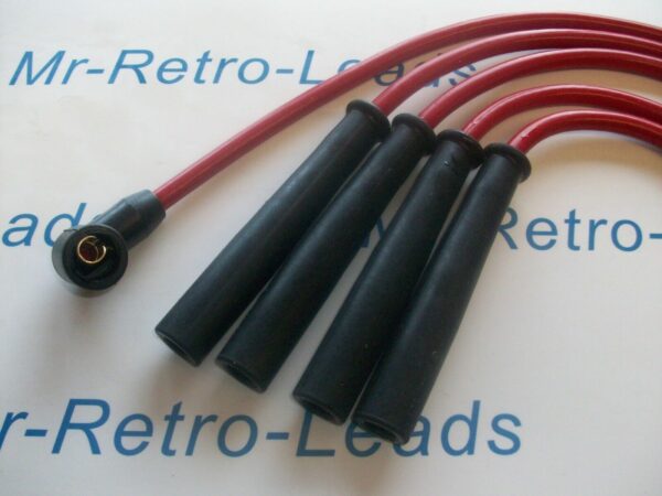 Red 8mm Performance Ignition Leads Fits The Volvo Amazon B18 Models Short Coil