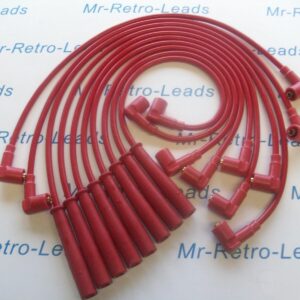 Red 8mm Performance Ignition Leads For The Nsu Tt V8 Engine Quality Hand Built