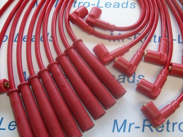 Red 8mm Performance Ignition Leads For The Nsu Tt V8 Engine Quality Hand Built