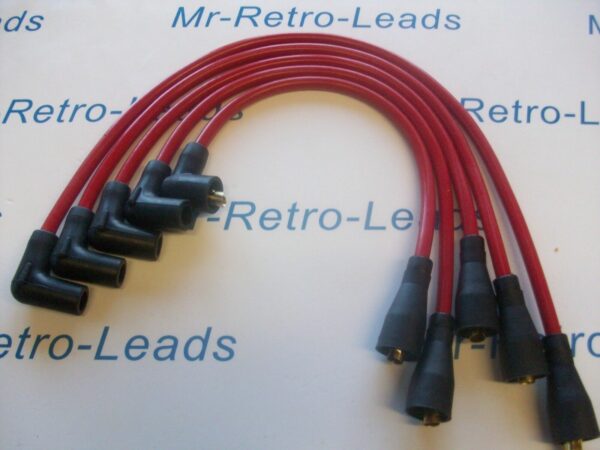 Red 8mm Performance Ignition Leads Willys Jeep 1941 > 1945 Quality Built Leads