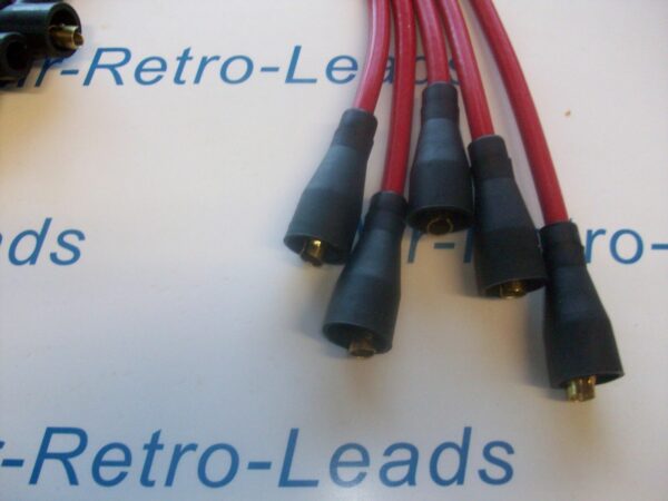 Red 8mm Performance Ignition Leads Willys Jeep 1941 > 1945 Quality Built Leads