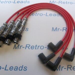 Red 8mm Performance Ignition Leads For Audi Sportback A1 A3 1.2 Tfsi Quality Ht