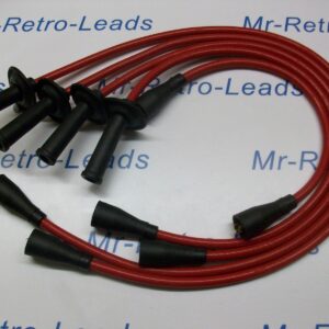 Red 8mm Performance Ignition Leads Transporter Camper T1 T2 Bus Air Cooled 1600