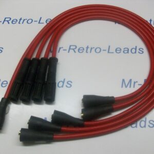 Red 8mm Performance Ignition Leads Fits Ritmo Abarth Argenta Mirafiori 131 132