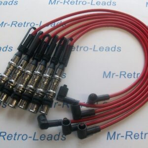 Red 8mm Performance Ignition Leads Golf Bora 2.8 24v V6 Ayl Aqp Quality Leads