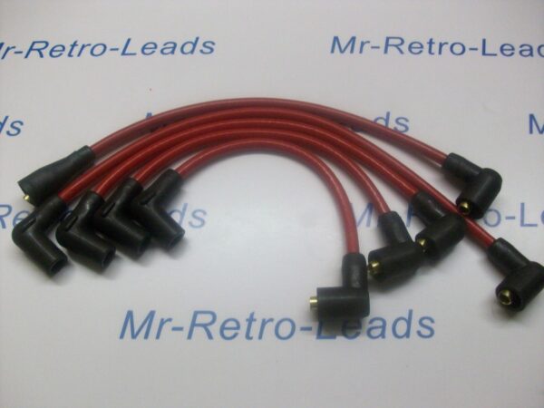 Red 8mm Performance Ignition Leads For Classic Mini Cooper S Sprite Midget Ht..