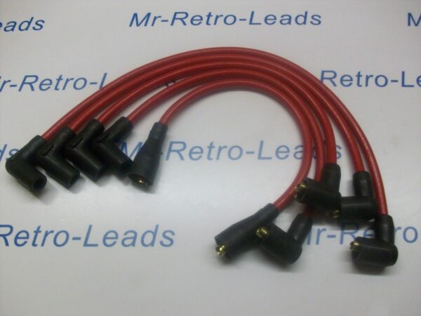 Red 8mm Performance Ignition Leads For Morris Minor Hand Built Leads Quality