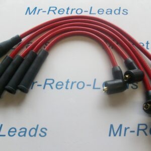 Red 8mm Performance Ignition Leads For Triumph Tr3 Tr4 Tr4a  Quality Ht Leads