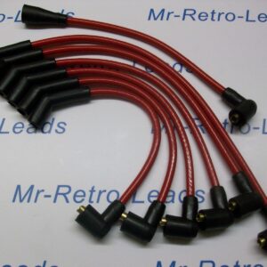 Red 8mm Performance Ignition Leads Triumph Tr5 Tr6 Gt6 Show Quality. Hand Built