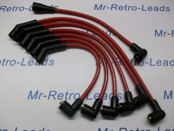 Red 8mm Performance Ignition Leads Triumph Tr5 Tr6 Gt6 Show Quality. Hand Built