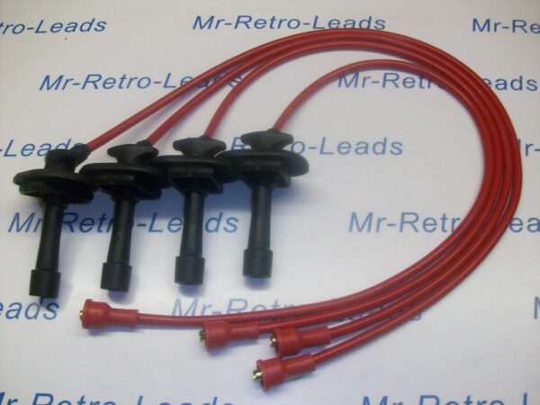 Red 8mm Performance Ignition Leads To Fit. Subaru Legacy 2.5i 4wd 16v Mot Ej25d