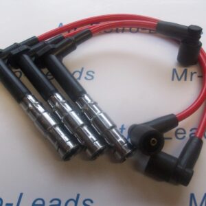 Red 8mm Performance Ignition Leads For Mercedes 320 280 Sl C E G S M104 Ht Lead