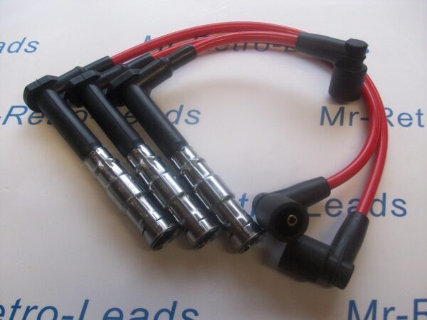 Red 8mm Performance Ignition Leads For Mercedes 320 280 Sl C E G S M104 Ht Lead