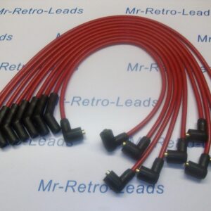 Red 8mm Performance Ignition Leads For Tiger Sunbeam V8 Quality Hand Built Leads