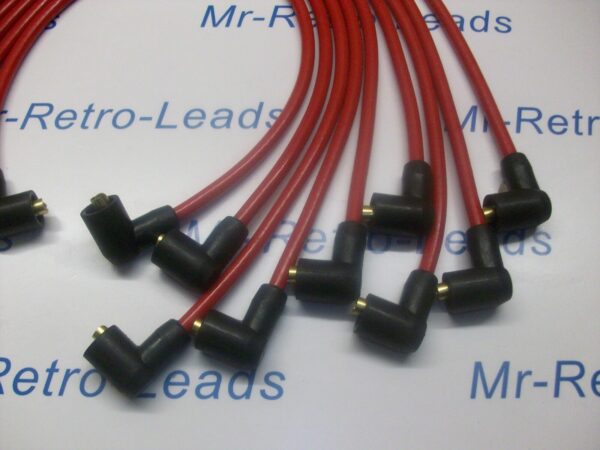 Red 8mm Performance Ignition Leads For Tiger Sunbeam V8 Quality Hand Built Leads