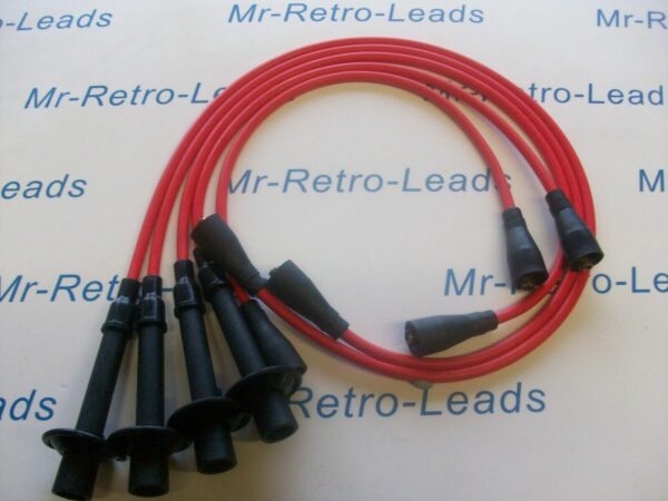 Red 8mm Performance Ignition Leads For The 356 / 912 Quality Leads Hand Built