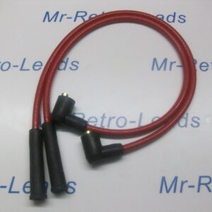 Red 8mm Performance Ignition Leads For Citroen 2cv Quality Hand Built Leads Ht..