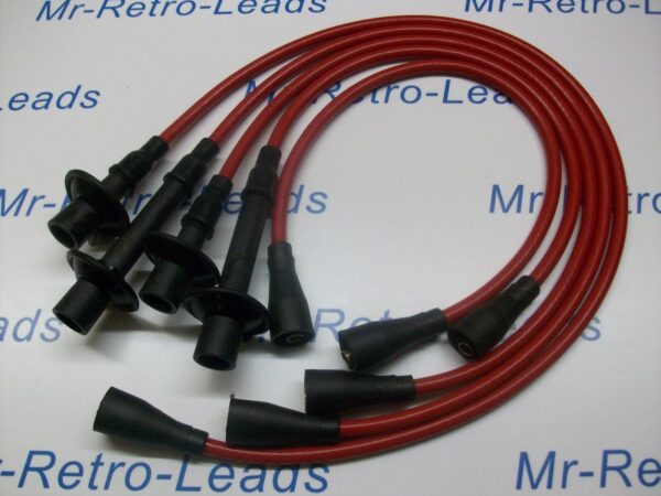 Red 8mm Performance Ignition Leads Will Fit.  T2 Bay T25 Camper 1700 1800 2000