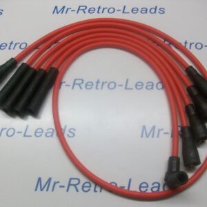Red 8mm Performance Ignition Leads For The Renault 5 Gt Turbo Quality Ht Leads