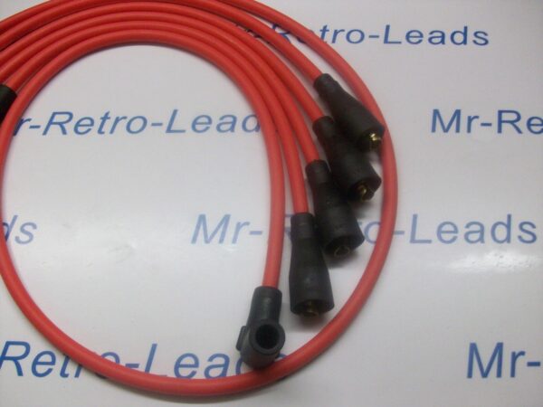 Red 8mm Performance Ignition Leads For The Renault 5 Gt Turbo Quality Ht Leads