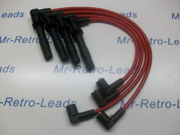 Red 8mm Performance Ignition Leads For Leaon Toledo 1.4 1.6 16v Quality Ht Leads