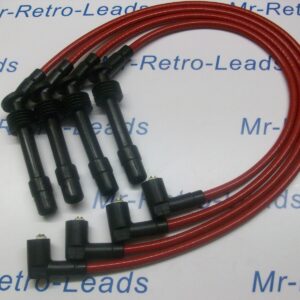 Red 8mm Performance Ignition Leads C20xe 2.0 Astra Cavalier  Quality Ht Leads