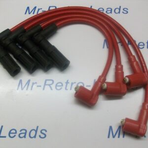 Red 8mm Performance Ignition Leads Punto 1.4 Gt Turbo Facet Quality Ht Leads