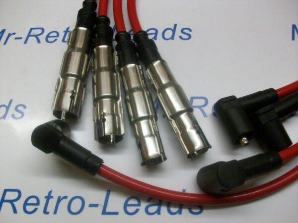 Red 8mm Performance Ignition Leads Seat Ibiza 1.4 Arosa 1.4 High Quality Leads..