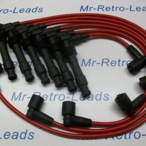 Red 8mm Performance Ignition Leads Calibra Omega Vectra 2.5 3.0 X25xe 3.0 V6